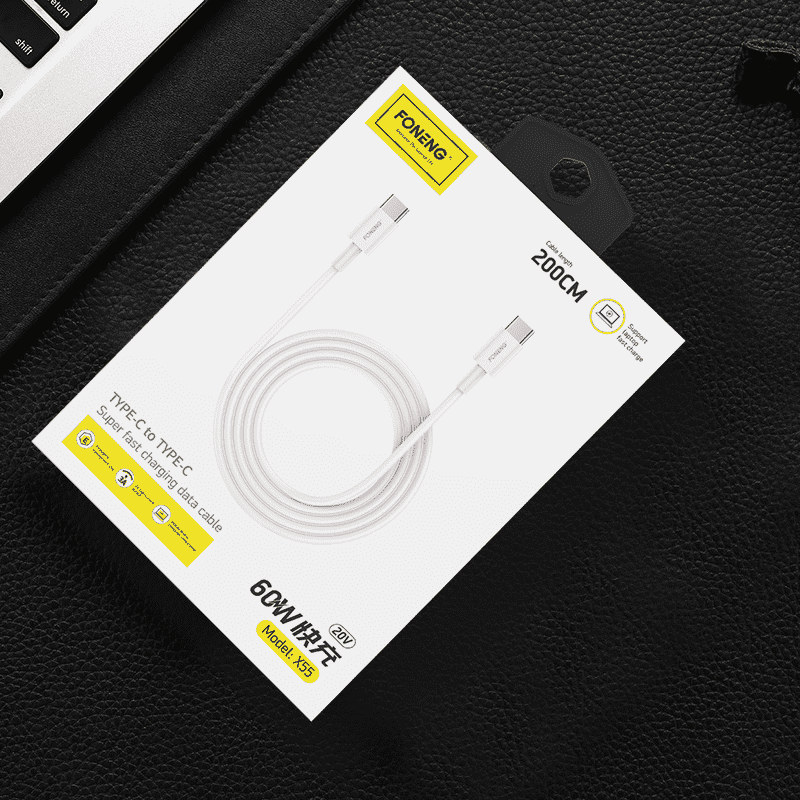 USB cable X55 Foneng 2M (60W)