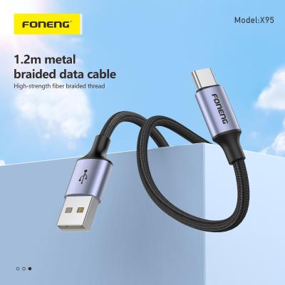 USB cable X95 Foneng 1,2M (60W)