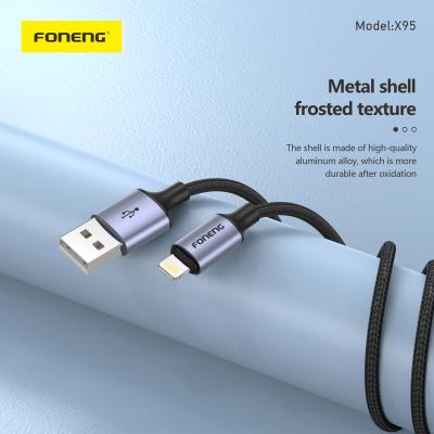 USB cable X95 Foneng 1,2M (3A)