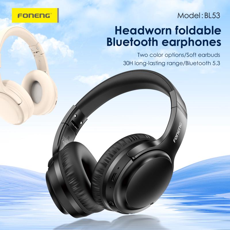 Casque Bluetooth pliable BL53-Foneng