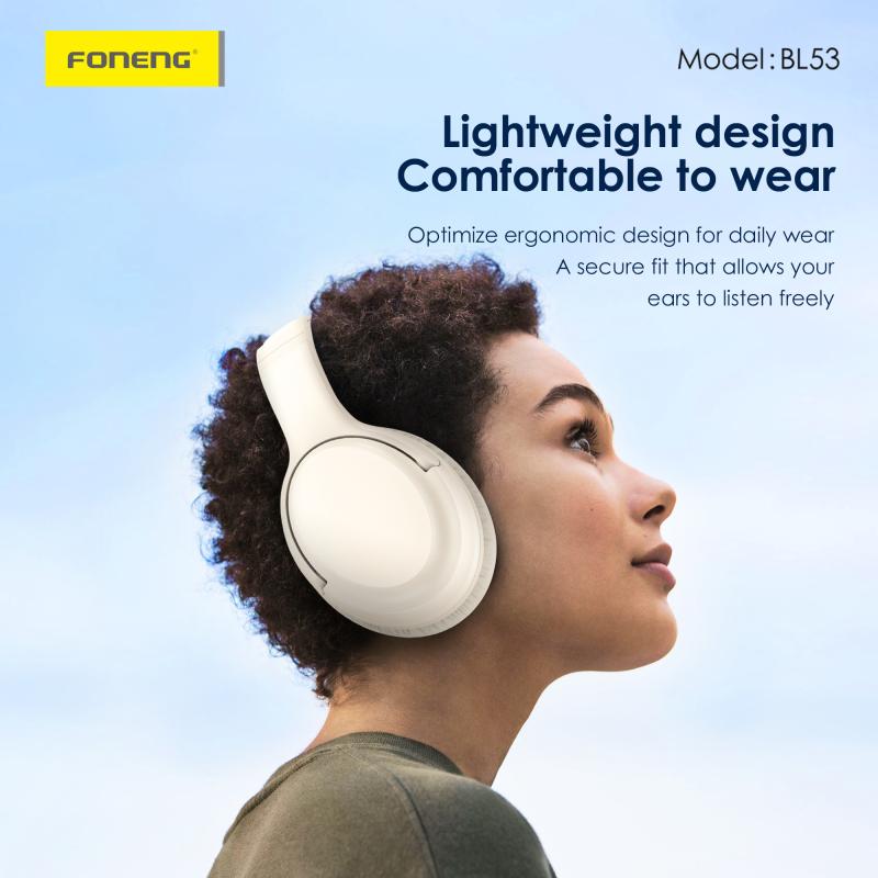 Casque Bluetooth pliable BL53-Foneng