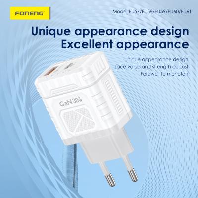 EU61 A+C 2-Port GaN Charger (PD30W)