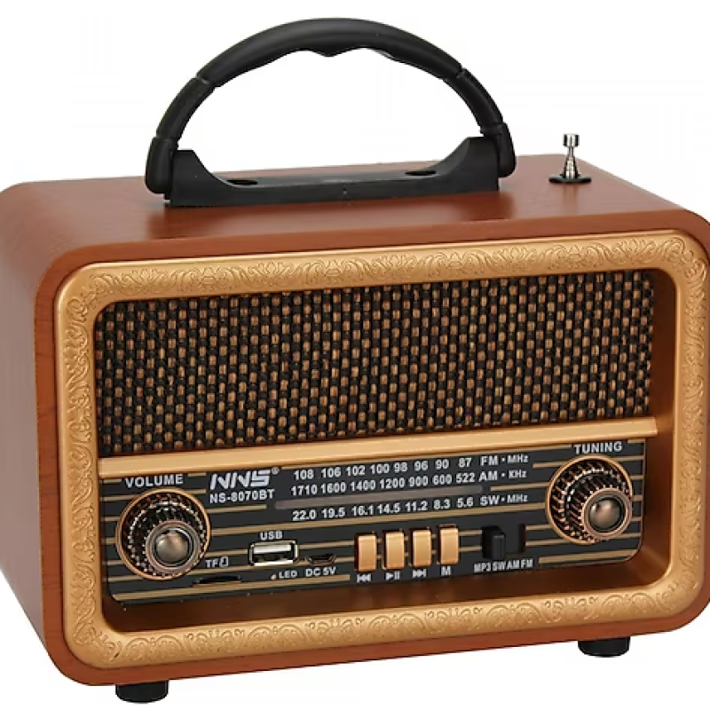 Nns NS-8070BT Bluetooth Nostaljik