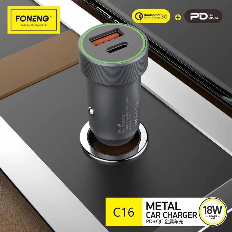 Chargeur de Voiture C16-Foneng
