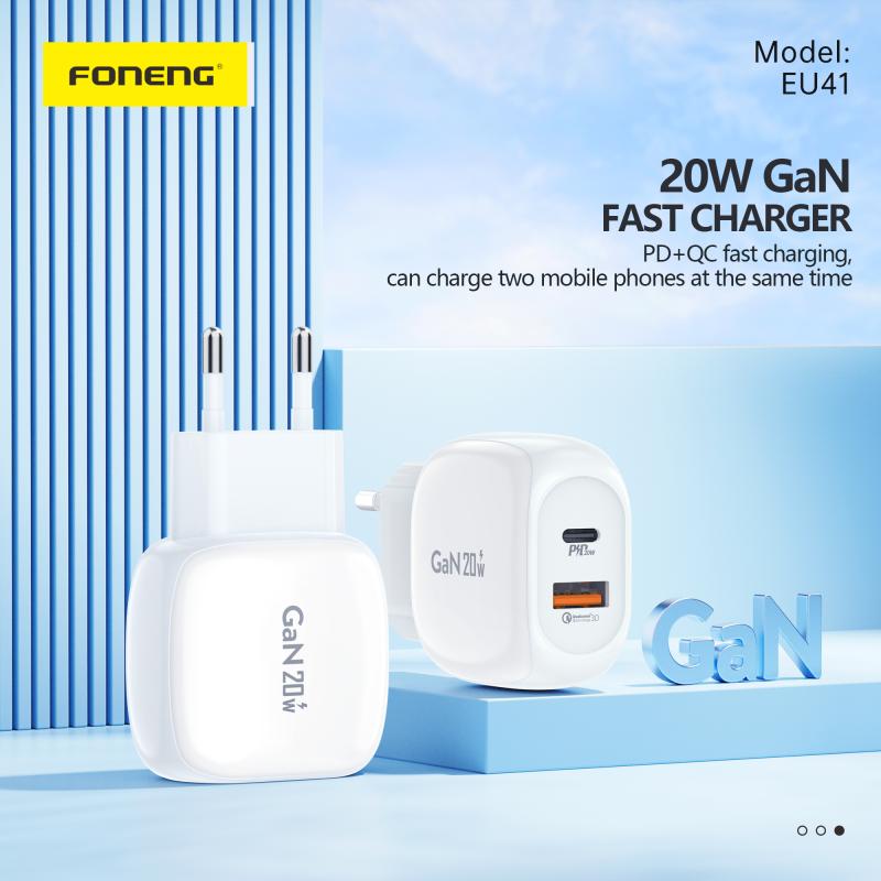 Chargeur GaN EU41 - Foneng