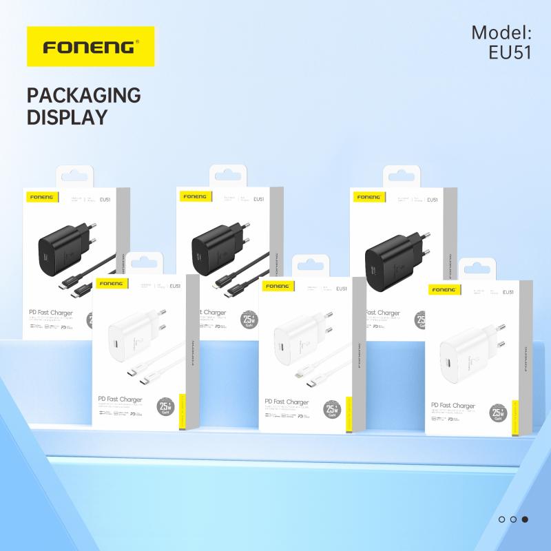 Chargeur GaN EU51 - Foneng