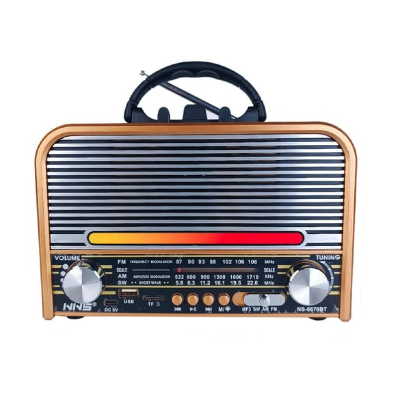 Radio FM/AM/SW 3 Band NS-6678BT